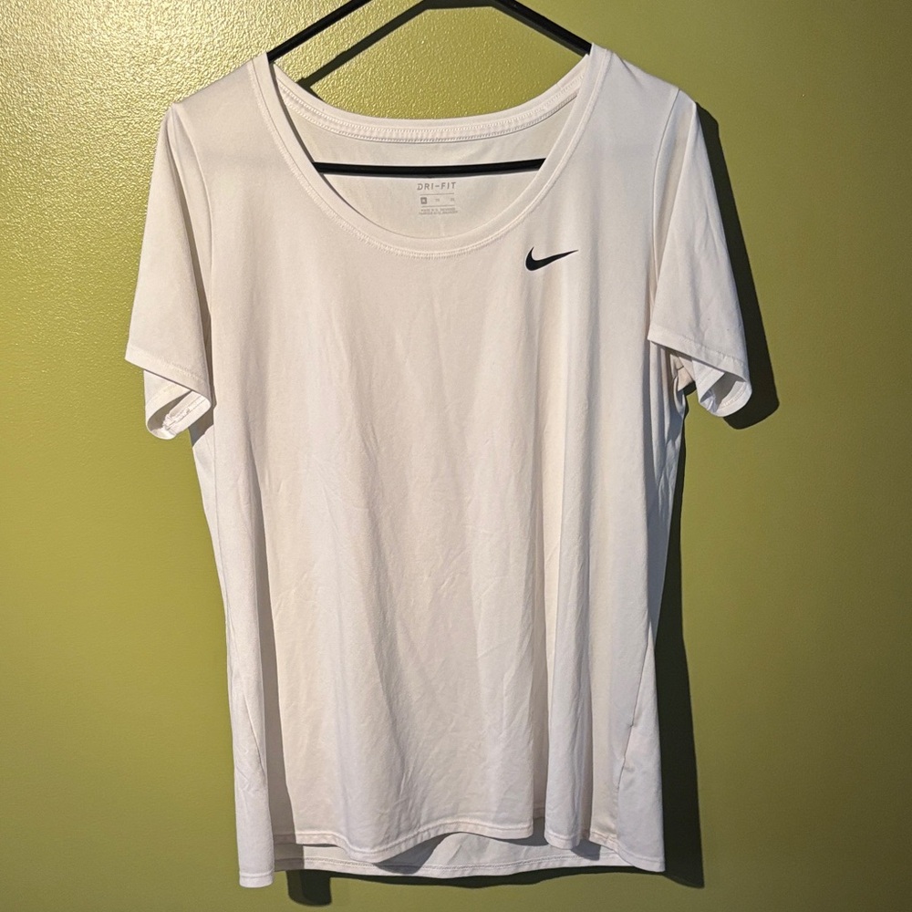 Nike Women's Short Sleeve White Tee